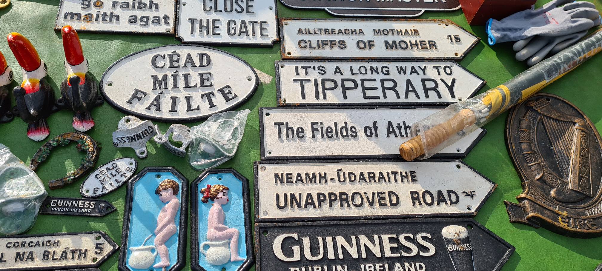101 Car boot metal signs