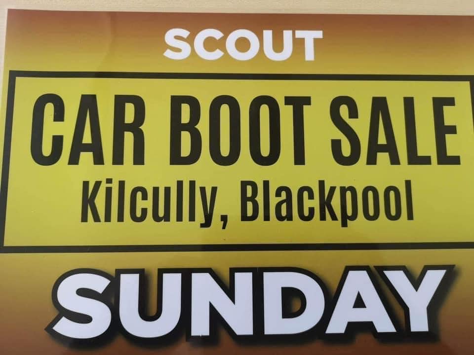 90 Car boot sale sign