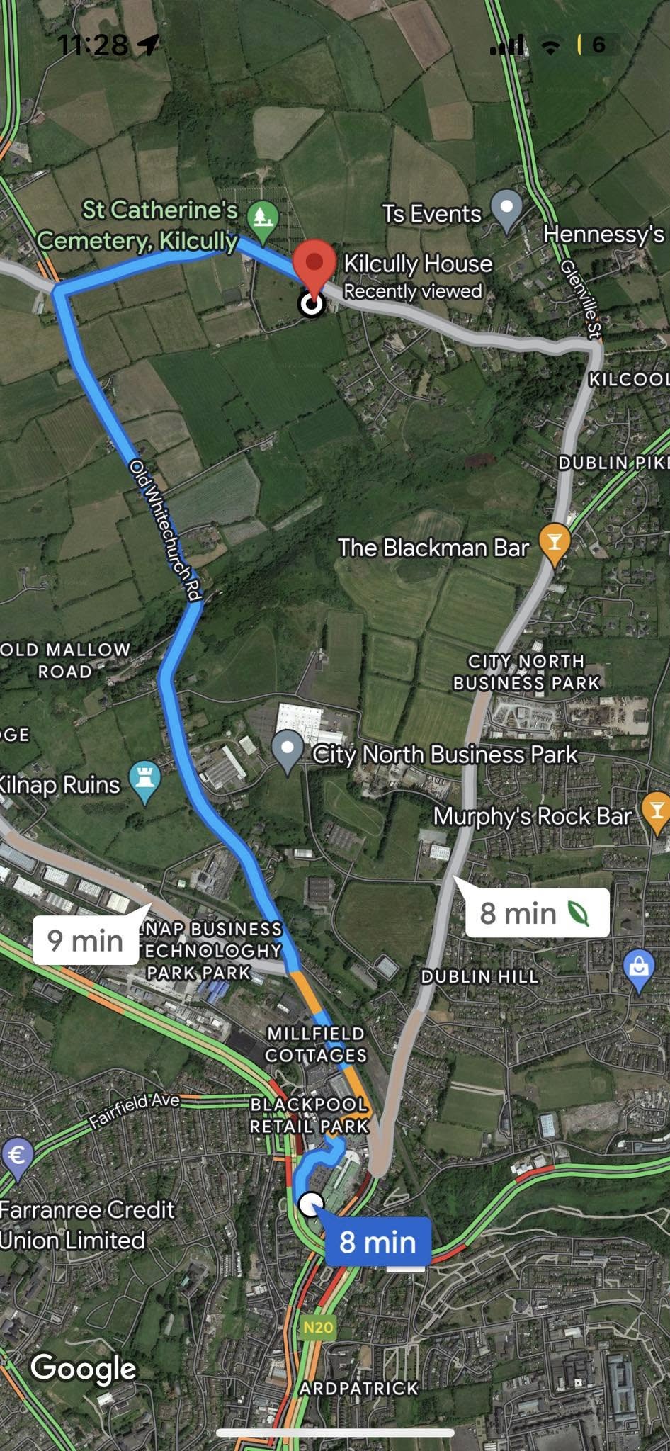 98 Car boot map