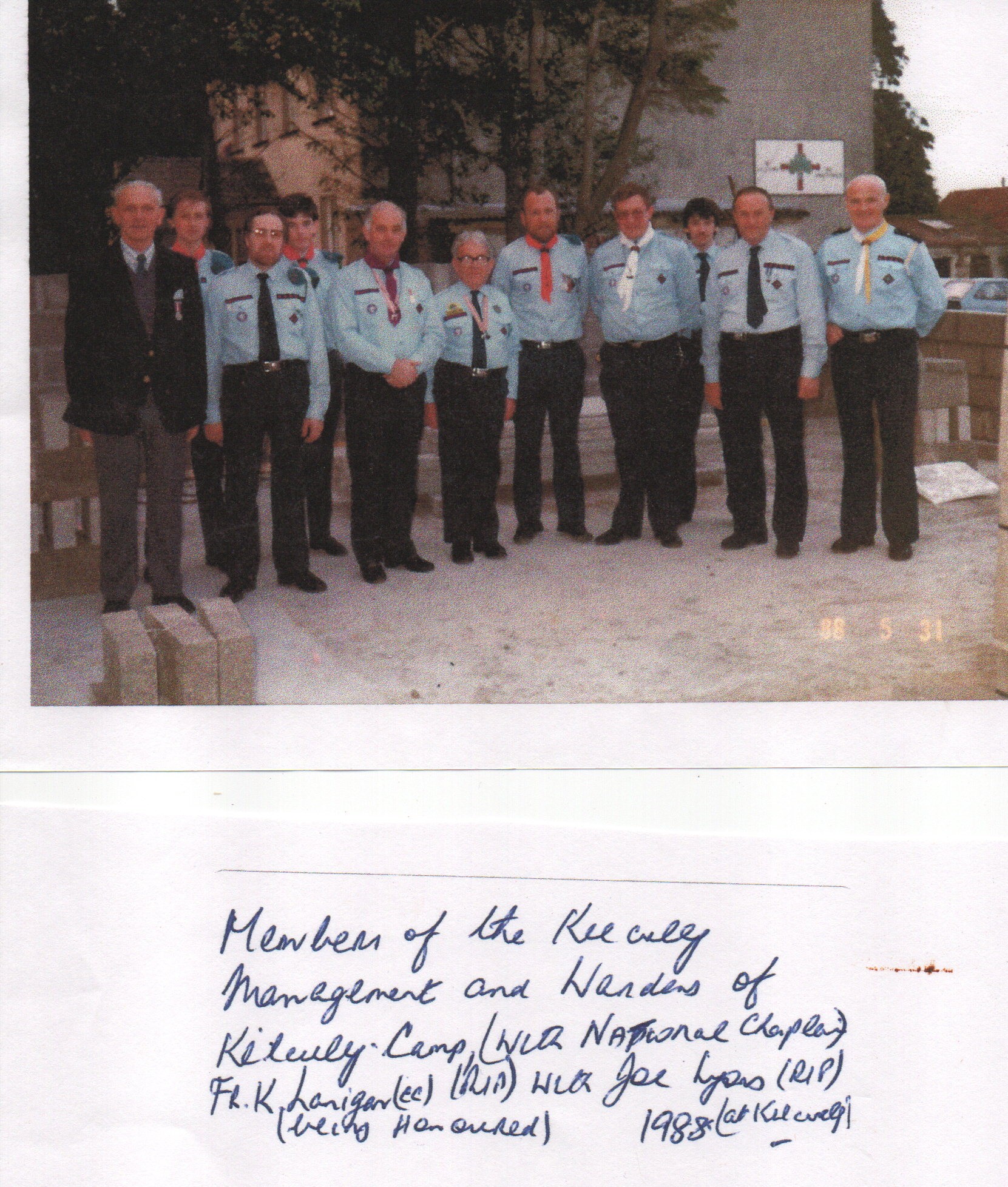 Management of Kilcully 1988